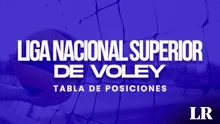Tabla de posiciones Liga Nacional Superior de Vóley 2024 EN VIVO: hoy se definen los cruces
