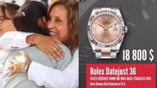 Rolex de Dina Boluarte no es una joya de “antaño” y su modelo sería posterior al 2020, indicó especialista