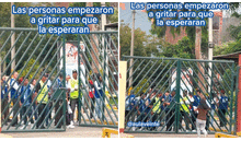 Postulante a San Marcos corre con desesperación para llegar a tiempo, pero vigilante le cierra la puerta