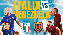 Canal confirmado del Italia vs. Venezuela por el amitoso internacional de fecha FIFA