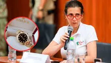 Ministra Hania Pérez de Cuéllar: "Yo cuando fui a China me compré un Rolex que era réplica"