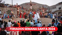 ➣ FERIADOS marzo 2024: ¿cuándo inicia y qué personas descansan por Semana Santa 2024?