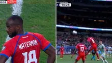 Cecilio Waterman anotó golazo de cabeza con Panamá, pero fue anulado por el VAR