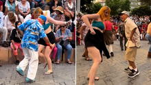 Extranjera baila huaylas en fiesta peruana y sorprende: Aplicó la de ‘total nadie me conoce’