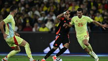 Colombia con Luis Díaz y James Rodríguez: venció 1-0 a España por fecha FIFA