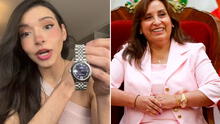 Tiktoker resalta que caso Rolex de Dina Boluarte es un escándalo internacional: “Es preocupante”