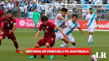 El aplastante historial de la Vinotinto vs. Guatemala antes del amistoso FIFA: ¿quién ganó más veces?