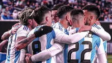 Argentina no necesitó a Messi para golear 3-0 a El Salvador en un partido amistoso