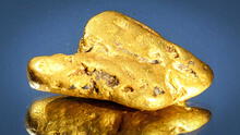 Descubren la pepita de oro más grande de Inglaterra con un detector malogrado: está valorizada en US$38.000