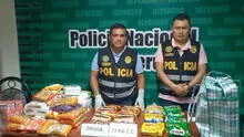 Ica: narcos transportan droga mezclada con chocolates y café