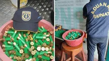 Sunat halla armas y 600 municiones que serían utilizadas para brindar seguridad al narcotráfico