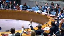 Consejo de Seguridad de la ONU aprobó resolución que ordena alto al fuego inmediato en Gaza