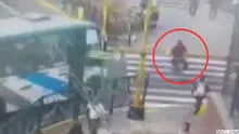 Miraflores: ciclista fallece en el óvalo Higuereta tras ser atropellado por bus