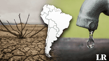 Los 2 países de Sudamérica que se quedarían sin agua en 2050: uno de ellos superará el 80%