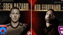 ¡Eden Hazard y Rio Ferdinand vuelven al retiro! Ambos jugarán en la Kings World Cup de Piqué