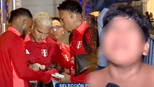 Niño denuncia robo de su camiseta firmada por la selección peruana durante el banderazo
