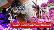 Día del Nazareno de San Pablo EN VIVO: NUEVA RUTA de la procesión y más de HOY Miércoles Santo