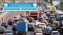 Semana Santa 2024: CONOCE los horarios de mayor congestión vehicular en la Panamericana Sur