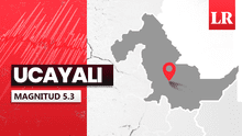 Temblor de magnitud 5.3 se sintió en Ucayali hoy, según IGP