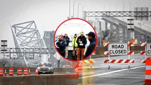 Recuperan los cuerpos de 2 latinos fallecidos tras derrumbe del puente de Baltimore en Estados Unidos