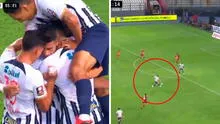 Carlos Zambrano anotó un golazo desde fuera del área y marcó un doblete para Alianza Lima