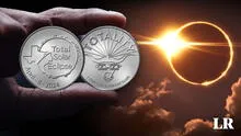 Así es la moneda conmemorativa del Eclipse Solar 2024: ¿cuánto cuesta y dónde puedes comprarla?