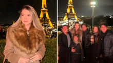 Brunella Horna: así disfruta de su lujoso viaje a París con Richard Acuña y sus hijos en Semana Santa