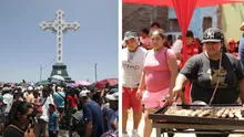 Barbería, chamanería, comida al paso y más: así luce el cerro San Cristóbal en Semana Santa