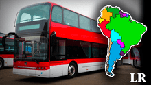 El único país de Sudamérica con transporte público eléctrico de 2 pisos