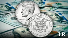 La moneda de 50 centavos de dólar de John F. Kennedy que puedes vender por US$10.000