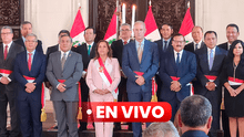 Gobierno de Dina Boluarte tomó juramento a nuevos ministros previo a voto de confianza