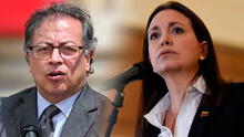 Gustavo Petro denuncia que inhabilitación de María Corina Machado es un "golpe antidemocrático"