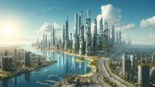 Descubre cómo se verá Estados Unidos en 2074, según la inteligencia artificial