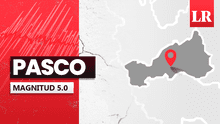 Temblor de magnitud 5.0 se sintió en Pasco hoy, según IGP
