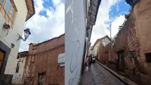 Cusco: Defensa Civil reporta unas 10 casonas a punto de colapsar en el centro histórico