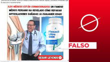 Doctor Tomás Borda no anunció remedio Flexacil Ultra para curar la artrosis