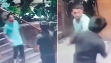 Miraflores: hombre golpeó brutalmente a vigilante de edificio porque le pidió que mueva su auto