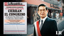 ¿Cómo informó La República la historia del autogolpe de Alberto Fujimori del 5 de abril de 1992?