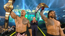 'The Rock' y Roman Reigns brillaron y se llevan el triunfo en la primer noche de Wrestlemania 40
