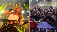 Megadeth hizo rugir a peruanos: “Es tan bueno estar de regreso”