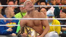 ¡Cody Rhodes venció a Roman Reigns en Wrestlemania 40 y es el nuevo campeón universal de WWE!