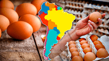Descubre el país de Sudamérica que consume más huevo y es quinto en el mundo