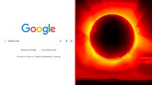 ¿Qué ocurre cuando escribes 'eclipse solar' en Google? Buscador preparó una sorpresa