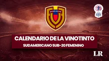 Calendario de la Vinotinto Sudamericano Sub-20 Femenino 2024: fechas, horarios y canales de sus juegos