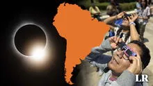 Conoce los ÚNICOS países de Sudamérica que verán el siguiente eclipse solar en 2024
