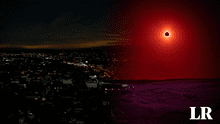 Las increíbles imágenes que dejó el eclipse solar total, el evento astronómico más importante del 2024
