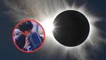 Niño intenta ver el eclipse solar en México sin protección y sufre las consecuencias | VIDEO