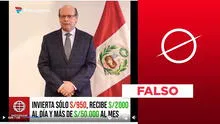 Presidente de Petroperú no anunció venta de acciones para ganar dinero: video es falso