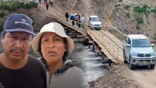 Esposos sorprenden al construir puente en Huancayo en 30 días: hicieron obra por colapso de puente Cunas