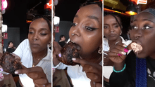 Africanas prueban por primera vez pollo a la brasa y sorprenden con su reacción: "Está dentro de mi top 1"